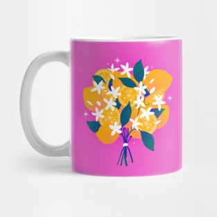 Summer perfect bright lemon bouquet Mug